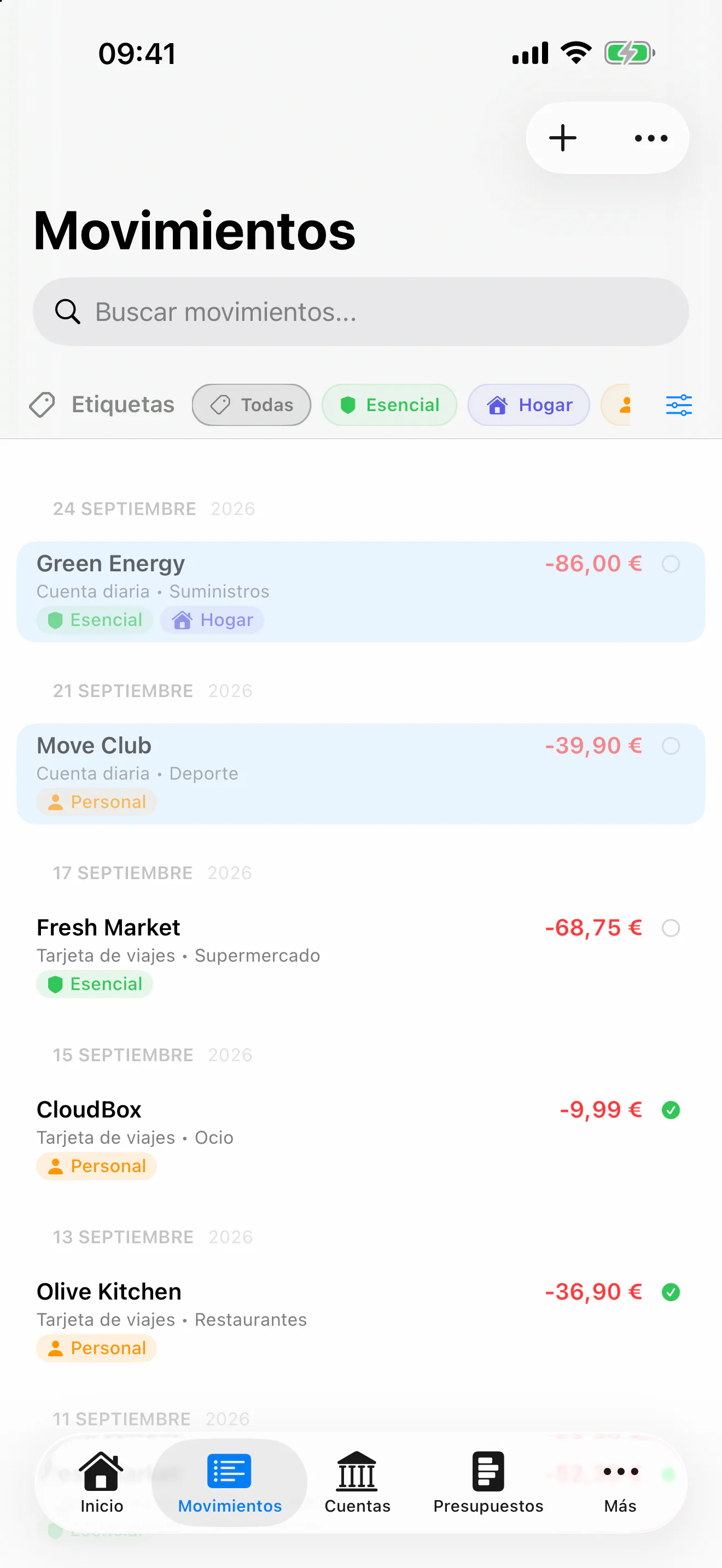 FinZenFlow: Todos tus movimientos